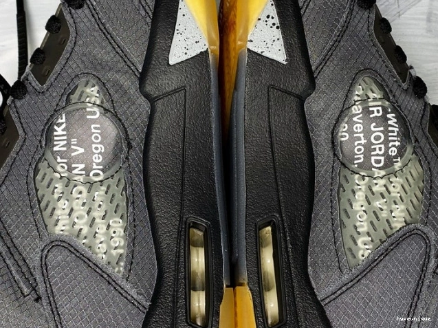 HYPE x 5 Jordan Off-White Black CT8480-001 Air 0723
